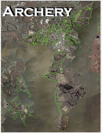 Map from iSportsman for Aberdeen Proving Ground